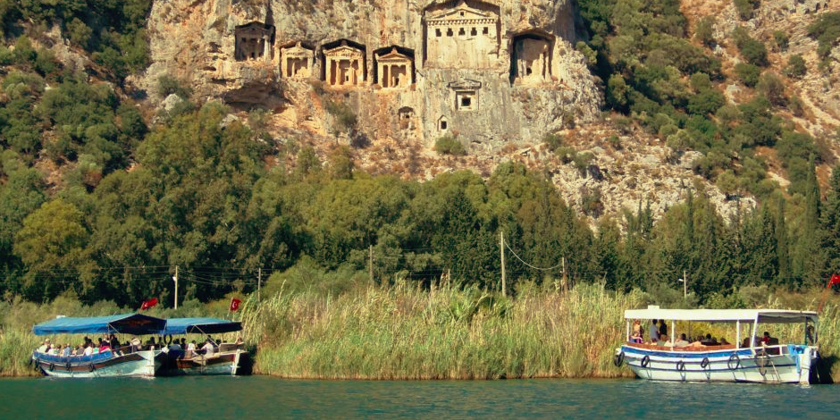 Kaya Mezarları ve Deniz Kaplumbağalarıyla Meşhur Dalyan