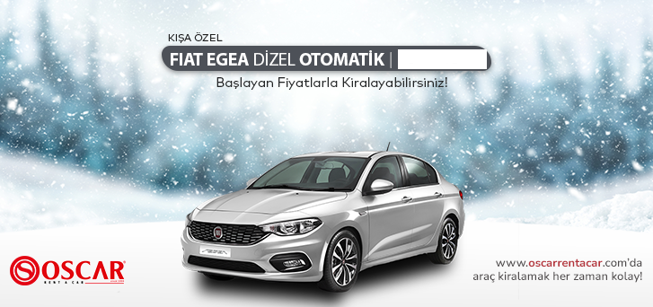Fiat Egea Diesel Automatic Monthly 23.900 TL